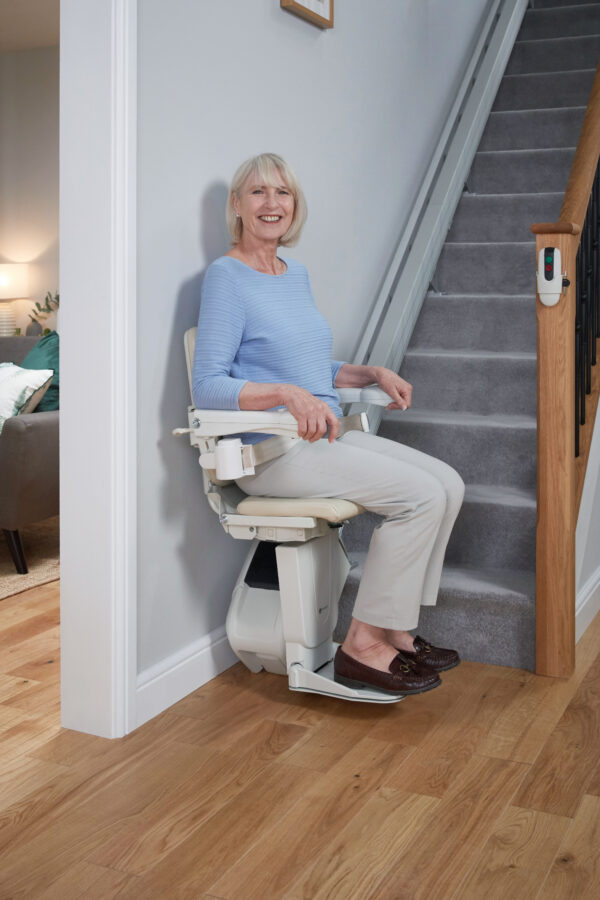 Handicare 1100 Straight Stairlift Wales Next Day Cheap Affordable Cheapest