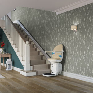 Handicare 1000 Smart Seat Straight Stairlift Wales Next Day