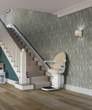 Handicare 1000 Smart Seat Straight Stairlift Wales Next Day