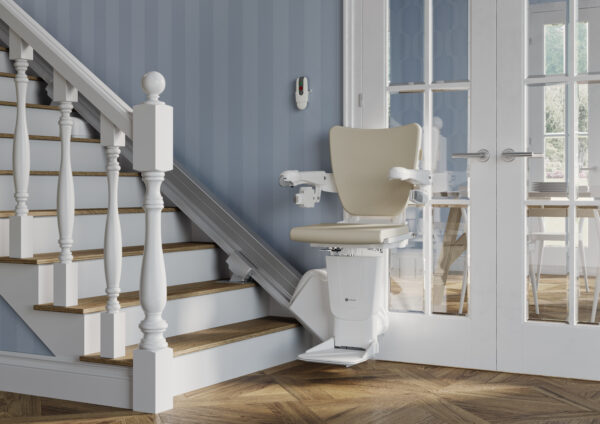 Handicare 1100 SlideTrack Straight Stairlift Wales