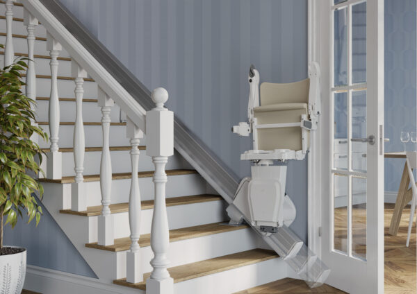 Handicare 1100 SlideTrack Straight Stairlift Wales