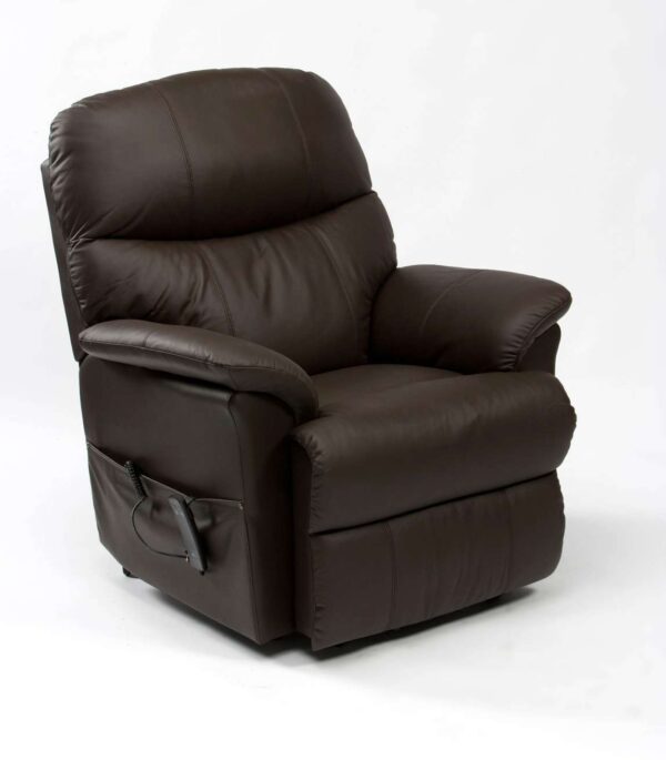 Drive Lars Leather Dual Motor Riser Recliner