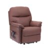 Drive Lars Leather Dual Motor Riser Recliner