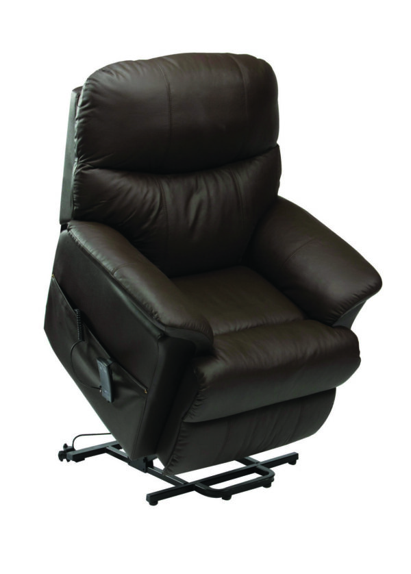 Drive Lars Leather Dual Motor Riser Recliner