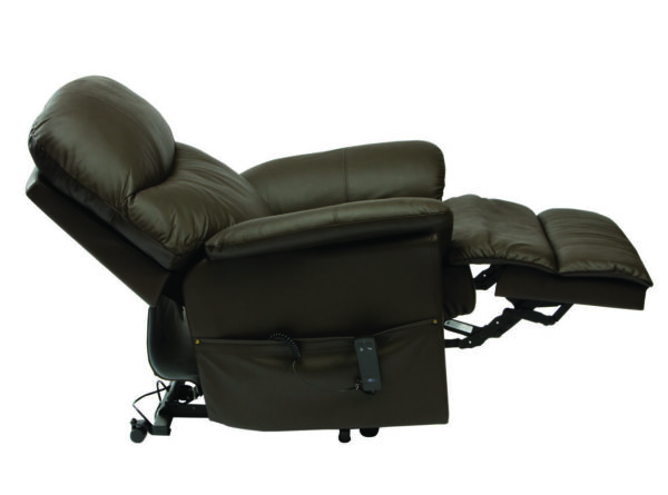 Drive Lars Leather Dual Motor Riser Recliner