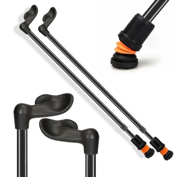 Flexyfoot Comfort Fischer Handle Walking Stick