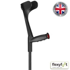 Flexyfoot Soft Grip Open Cuff Crutches