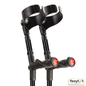 Flexyfoot Comfort Grip Double Adjustable Crutches