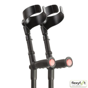 Flexyfoot Soft Grip Double Adjustable Crutches