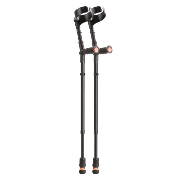 Flexyfoot Soft Grip Double Adjustable Crutches