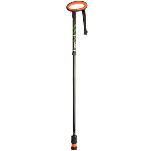 Flexyfoot Premium Oval Handle Folding Walking Stick