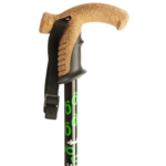 Flexyfoot Premium Cork Handle Folding Walking Stick