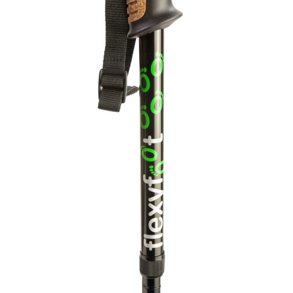 Flexyfoot Premium Cork Handle Folding Walking Stick