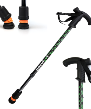 Flexyfoot Premium Derby Handle Walking Stick