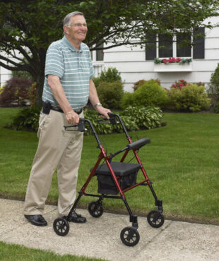 Adjustable Aluminium Lightweight Rollator