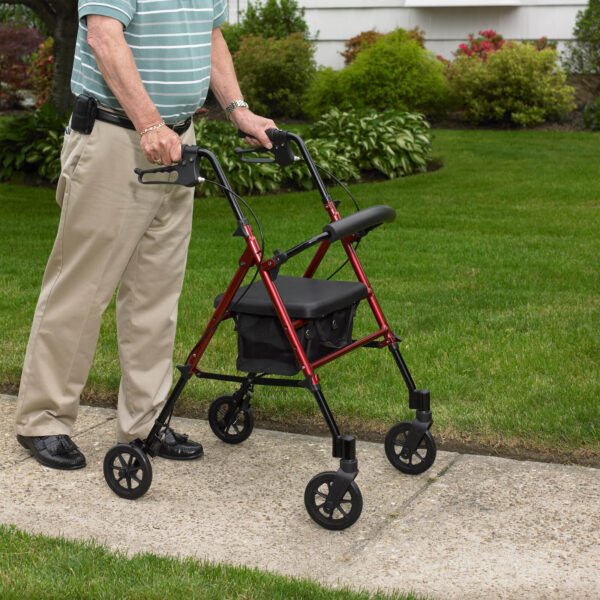 Adjustable Aluminium Lightweight Rollator
