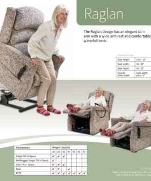 Primacare Raglan Riser Recliner Chair