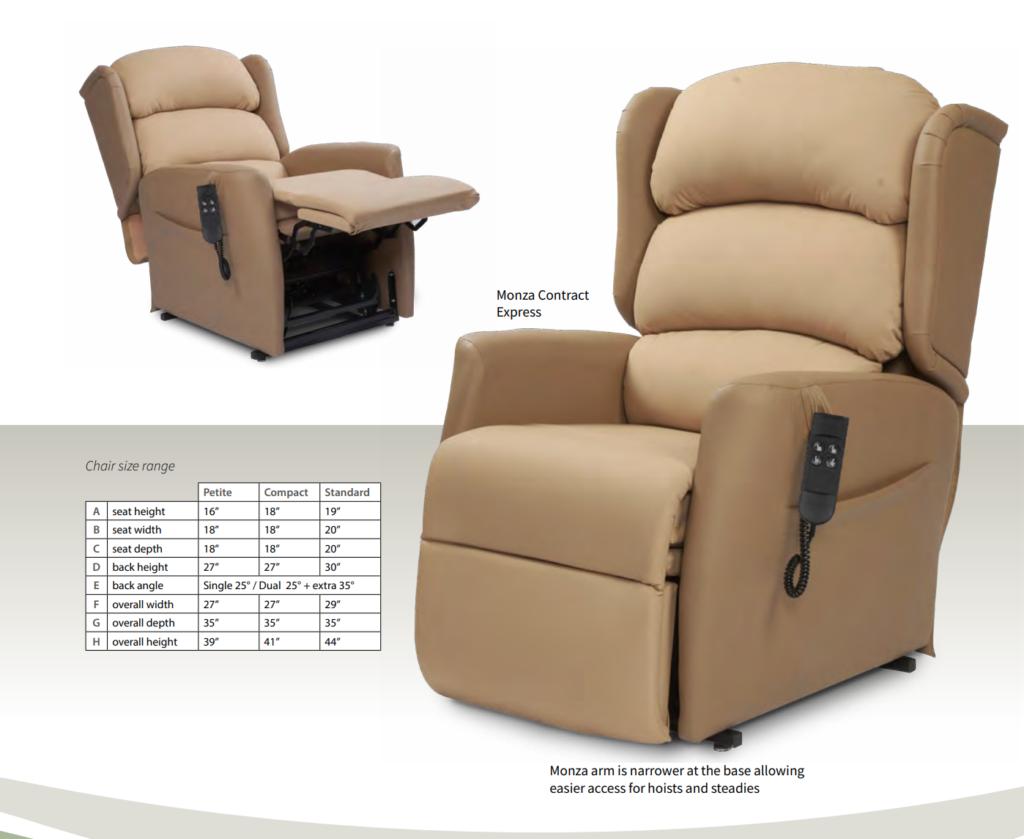 Primacare Contract Express Riser Recliner Chairs
