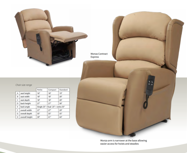 Primacare Contract Express Riser Recliner Chairs